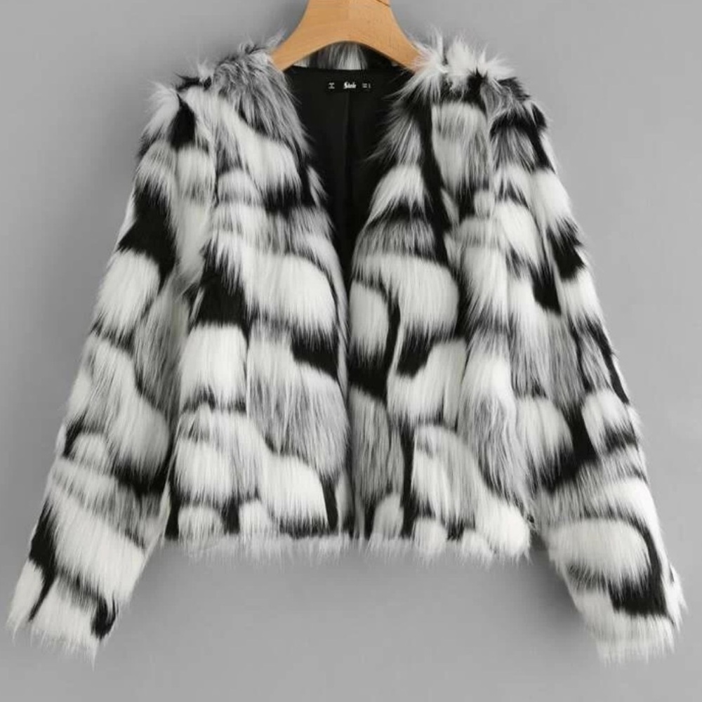 faux fur jacket